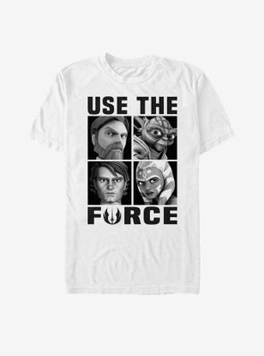 Star Wars: The Clone Wars Use Force T-Shirt