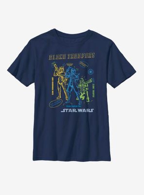 Star Wars: The Clone Wars Doodle Trooper Youth T-Shirt
