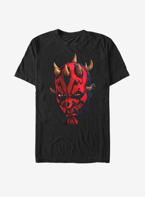 Star Wars: The Clone Wars Maul Face T-Shirt