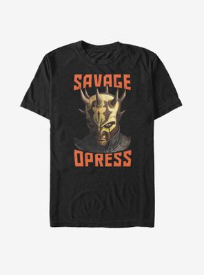 Star Wars: The Clone Wars Savage Face T-Shirt