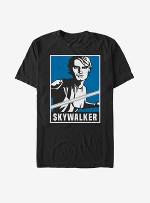 Star Wars: The Clone Wars Skywalker Poster T-Shirt