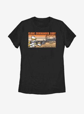 Star Wars: The Clone Wars Commander Cody Womens T-Shirt