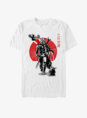 Star Wars The Mandalorian Child Sumi Ink T-Shirt