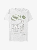 Star Wars The Mandalorian Child Toy Action Figure T-Shirt