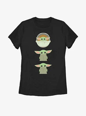 Star Wars The Mandalorian Child Stack Womens T-Shirt