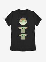 Star Wars The Mandalorian Child Stack Womens T-Shirt