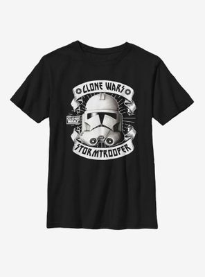 Star Wars: The Clone Wars Banner Trooper Youth T-Shirt