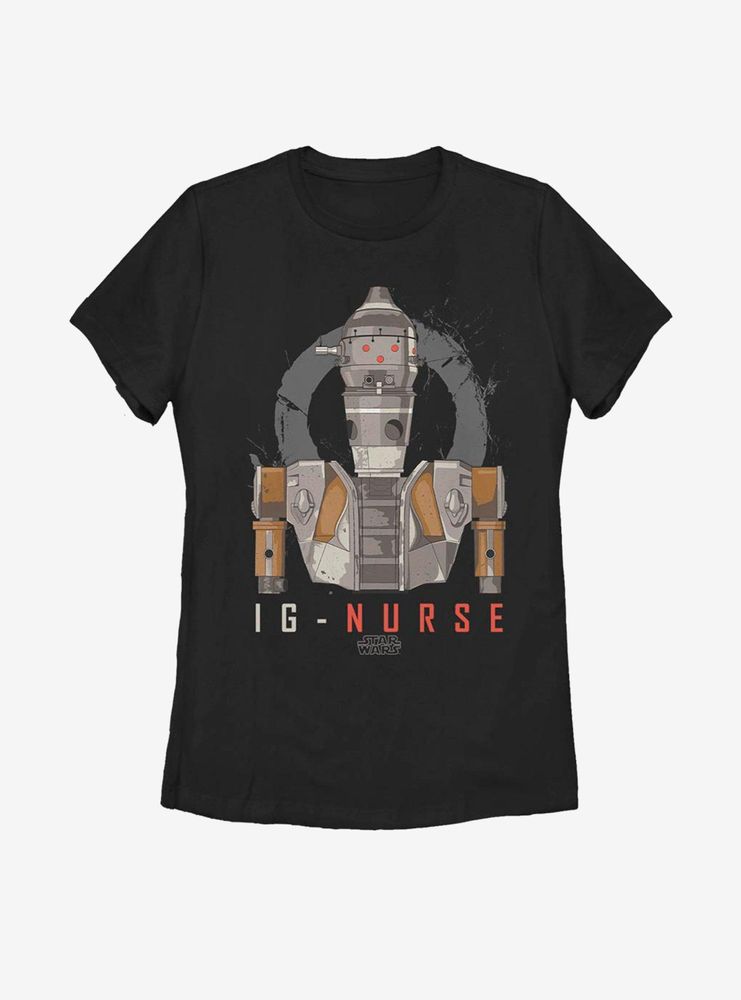 Star Wars The Mandalorian Child IG - Nurse Womens T-Shirt