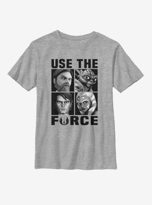 Star Wars: The Clone Wars Use Force Youth T-Shirt