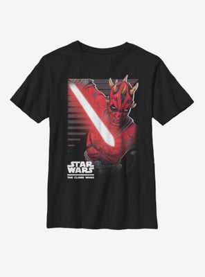 Star Wars: The Clone Wars Maul Strikes Youth T-Shirt