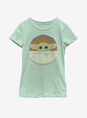 Star Wars The Mandalorian Child Simple Carriage Youth Girls T-Shirt
