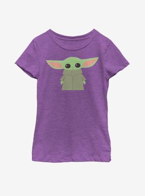 Star Wars The Mandalorian Child Simple And Cute Youth Girls T-Shirt