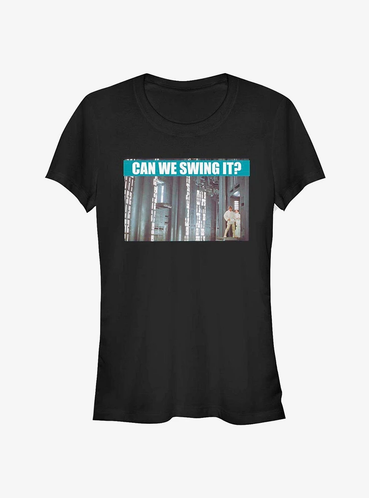 Star Wars Can We Swing It? Girls T-Shirt