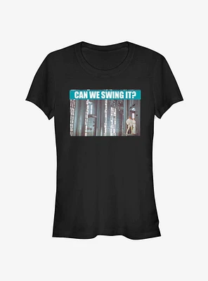Star Wars Can We Swing It? Girls T-Shirt