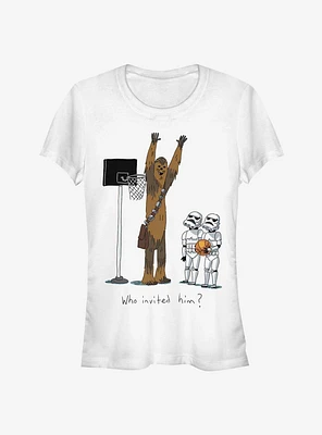 Star Wars Chewie Basketball Girls T-Shirt