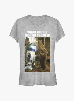 Star Wars Hidden Cookies Girls T-Shirt