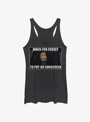 Star Wars Forget To Put On Sunscreen Girls Tank