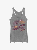 Star Wars Jabba Loans Girls Tank Top