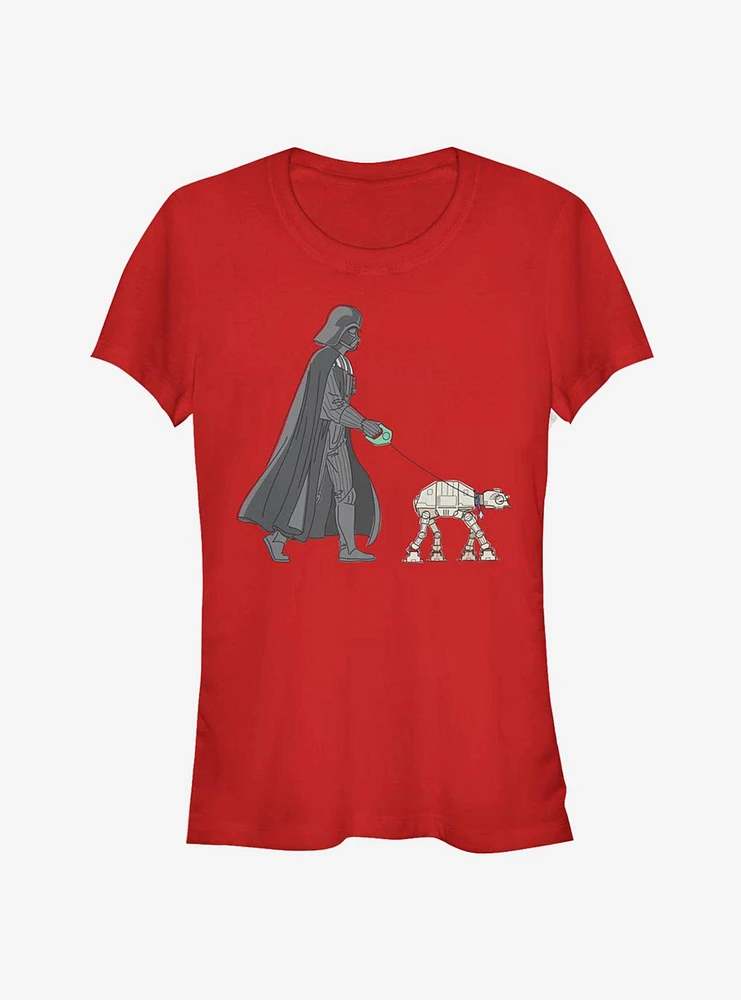 Star Wars Vader Walker Girls T-Shirt