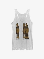 Star Wars Extra Chewie Girls Tank