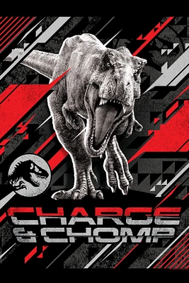 JURASSIC WORLD CHARGE AND CHOMP POSTER