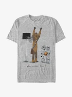 Star Wars Chewie Basketball T-Shirt