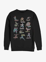 Marvel Avengers Character Titles Sweatshirt