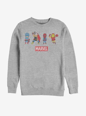Marvel Avengers Pop Art Group Sweatshirt