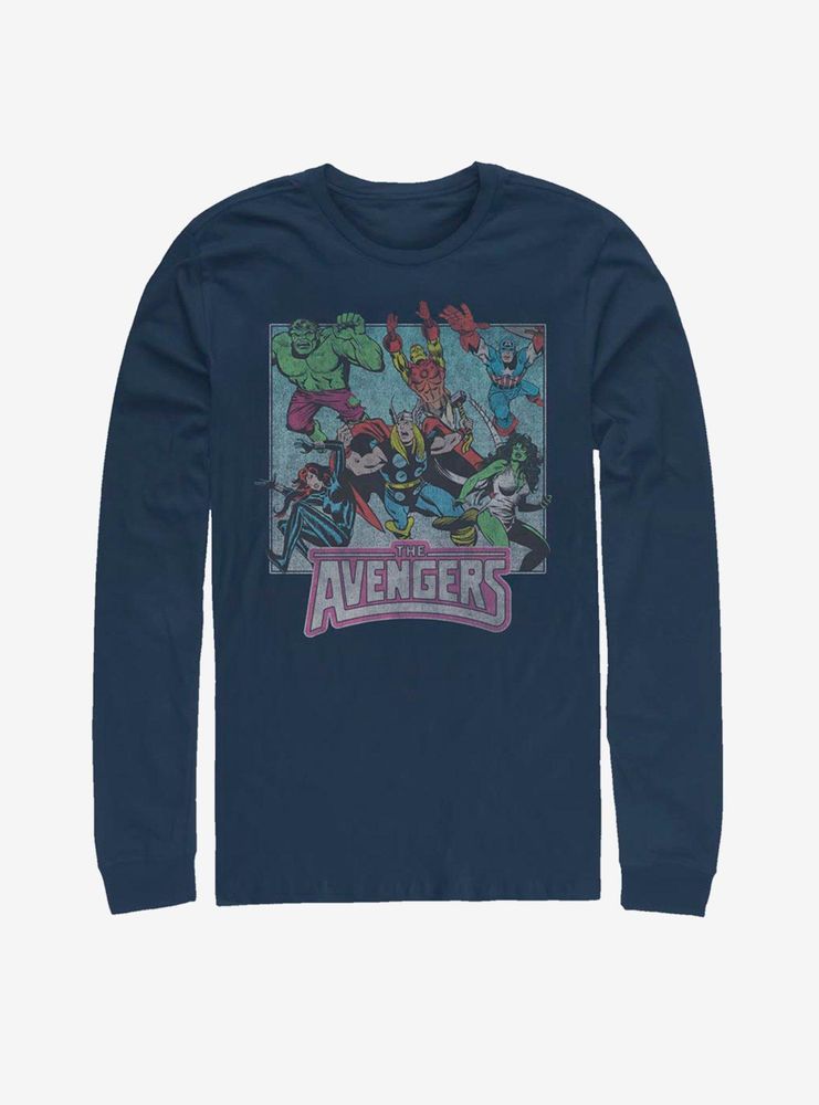 Marvel Avengers Boxed Long-Sleeve T-Shirt