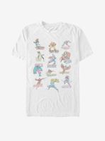 Marvel Avengers Character Titles T-Shirt