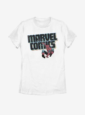 Marvel Spider-Man Comics Swing Womens T-Shirt