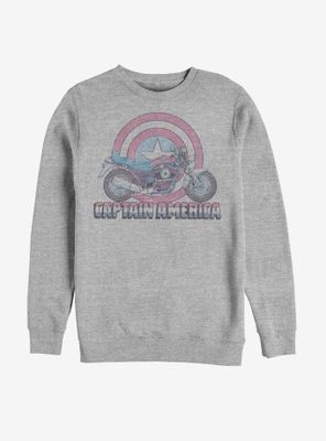 Marvel Captain America Motorcycle Sweatshirt