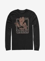 Marvel Guardians Of The Galaxy Vintage I Am Groot Long-Sleeve T-Shirt