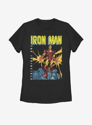 Marvel Iron Man The Invincible Womens T-Shirt