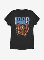 Marvel Iron Man Steel Power Womens T-Shirt