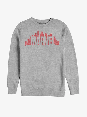 Marvel Skyline Logo Sweatshirt