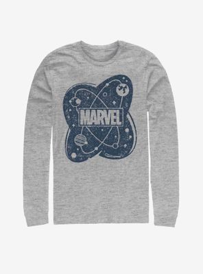 Marvel Atom Logo Long-Sleeve T-Shirt
