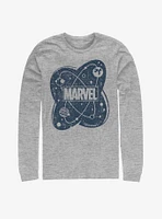 Marvel Atom Logo Long-Sleeve T-Shirt