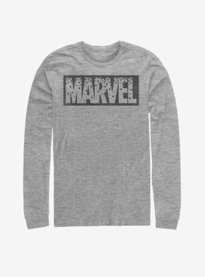 Marvel Starry Logo Long-Sleeve T-Shirt