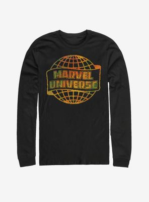 Marvel Universe Globe Logo Long-Sleeve T-Shirt