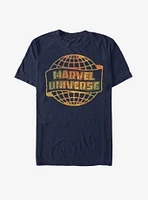 Marvel Universe Globe Logo T-Shirt