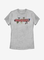 Marvel Vintage Character Logo Womens T-Shirt