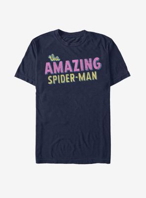 Marvel The Amazing Spider-Man Retro Logo T-Shirt