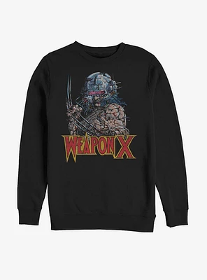 Marvel X-Men Wolverine Weapon X Sweatshirt