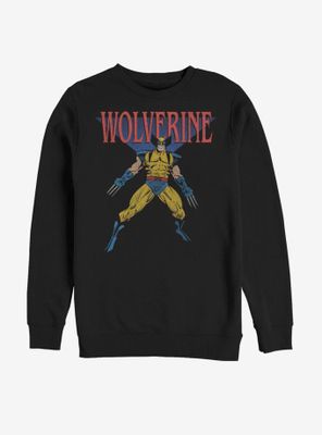 Marvel X-Men Wolverine Classic Nineties Sweatshirt