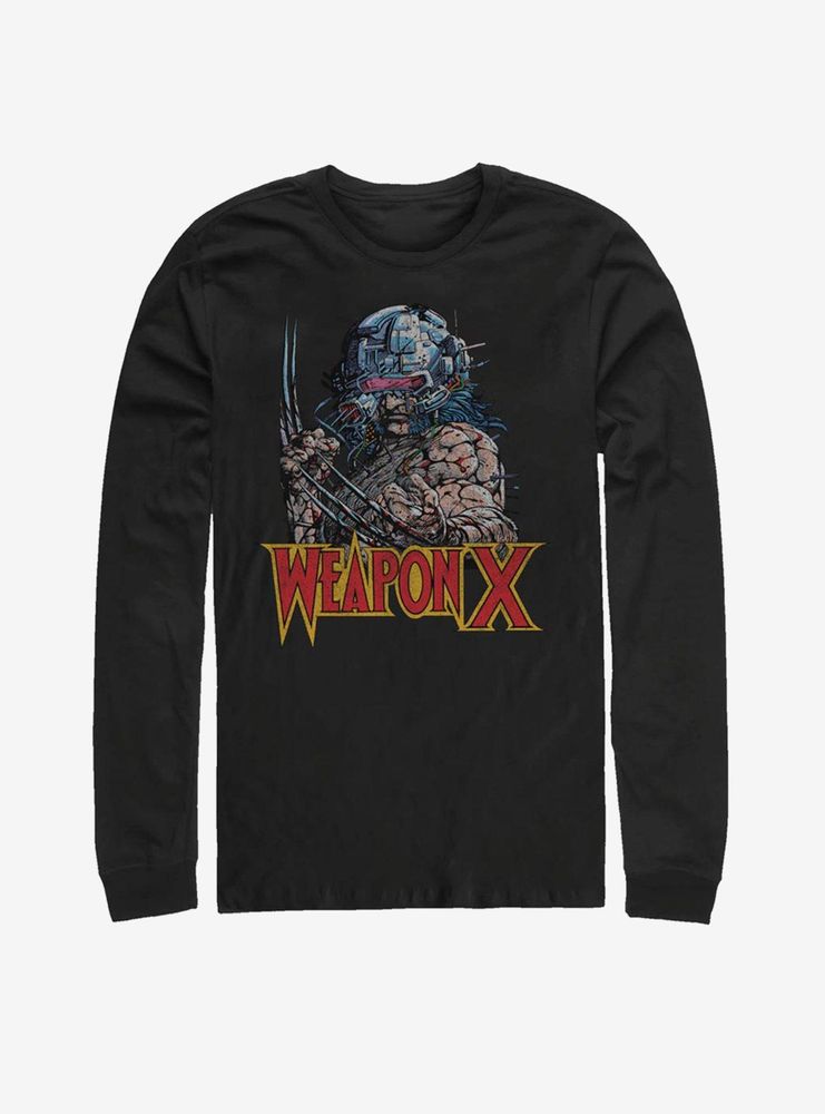 Marvel X-Men Wolverine Weapon X Long-Sleeve T-Shirt