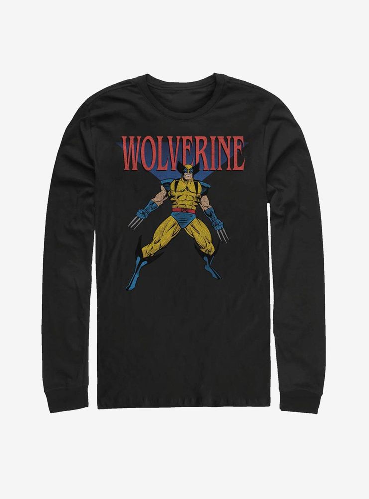Marvel X-Men Wolverine Classic Nineties Long-Sleeve T-Shirt