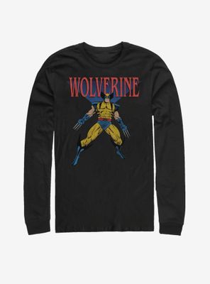 Marvel X-Men Wolverine Classic Nineties Long-Sleeve T-Shirt