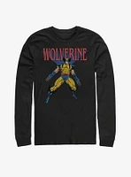 Marvel X-Men Wolverine Classic Nineties Long-Sleeve T-Shirt
