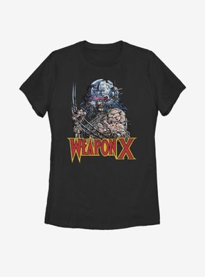 Marvel X-Men Wolverine Weapon X Womens T-Shirt